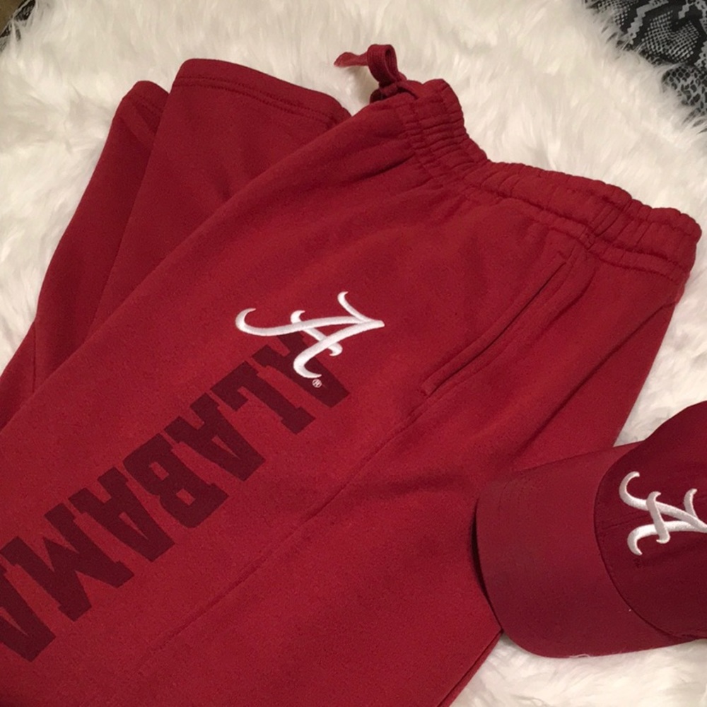 💚 UNIVERSITY OF ALABAMA EMBROIDERED SWEATPANT